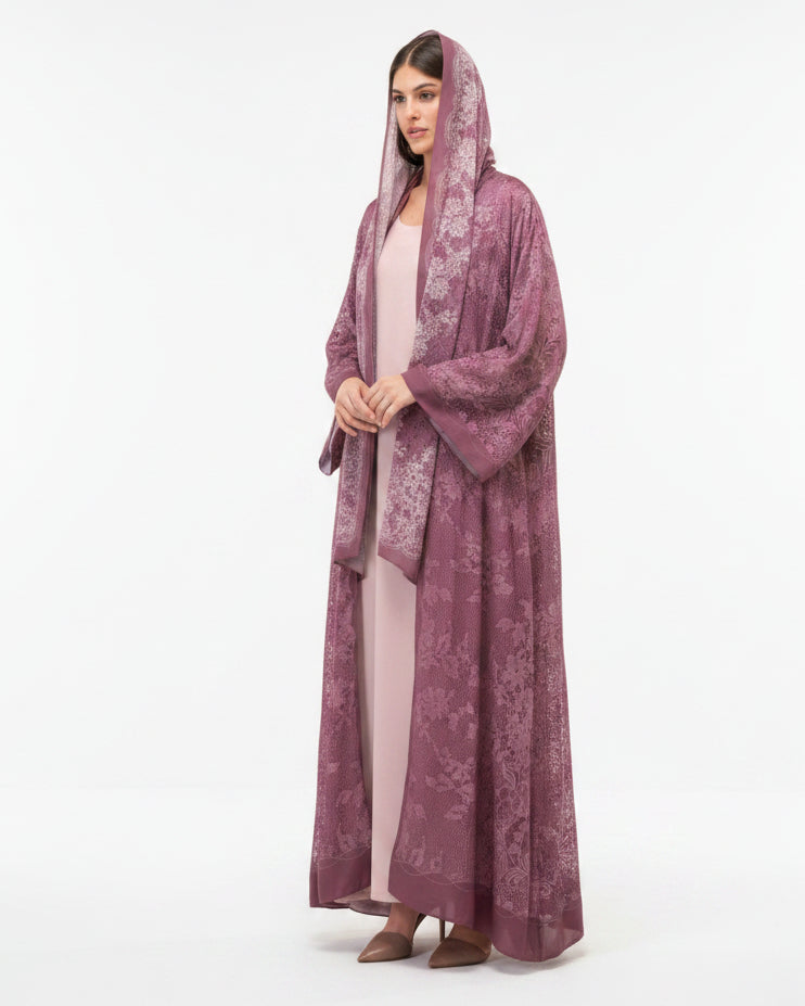 SUMMER25LOOK11 ABAYA - THE ORPHIC - MIRA Y MANO