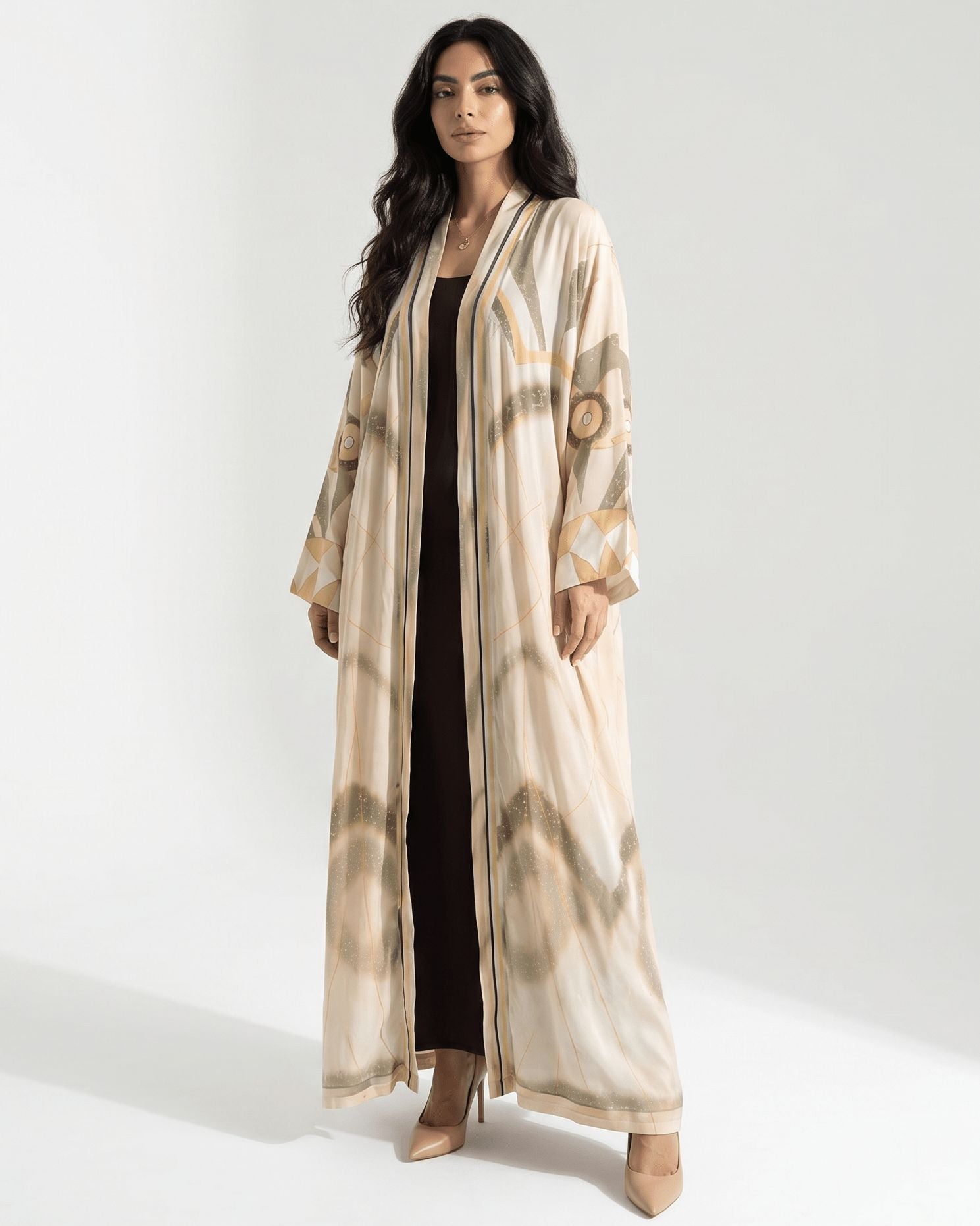 A STORY IN SIENNA ABAYA - THE UNTITLED PROJECT - MIRA Y MANO