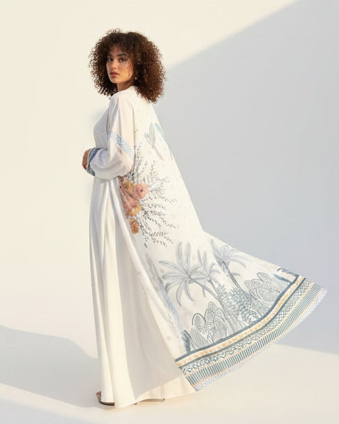 LAST SEEN IN CAPRI ABAYA - THE UNTITLED PROJECT - MIRA Y MANO