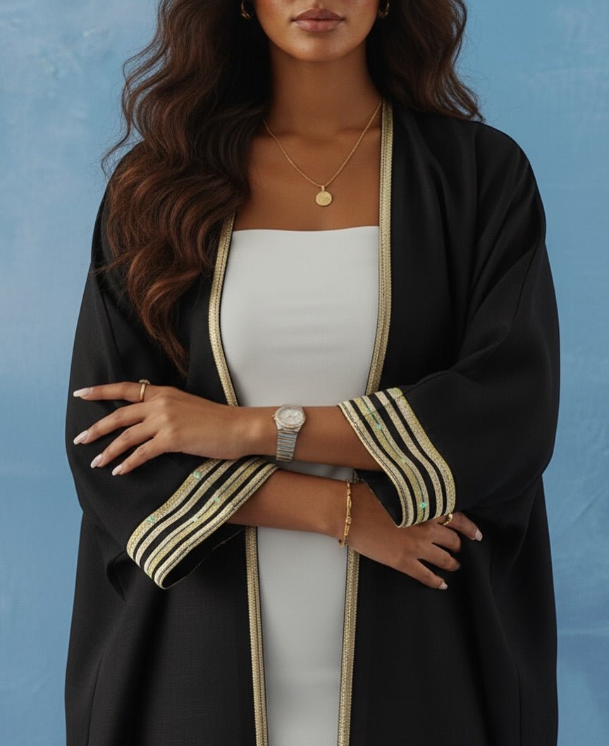 THE GYPSY HEART ABAYA - THE UNTITLED PROJECT - MIRA Y MANO