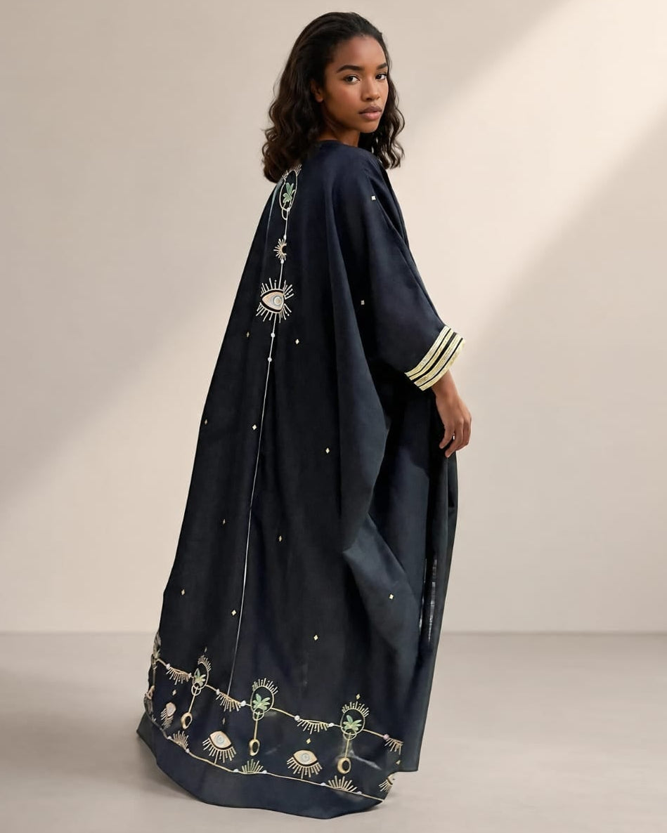 THE GYPSY HEART ABAYA - THE UNTITLED PROJECT - MIRA Y MANO