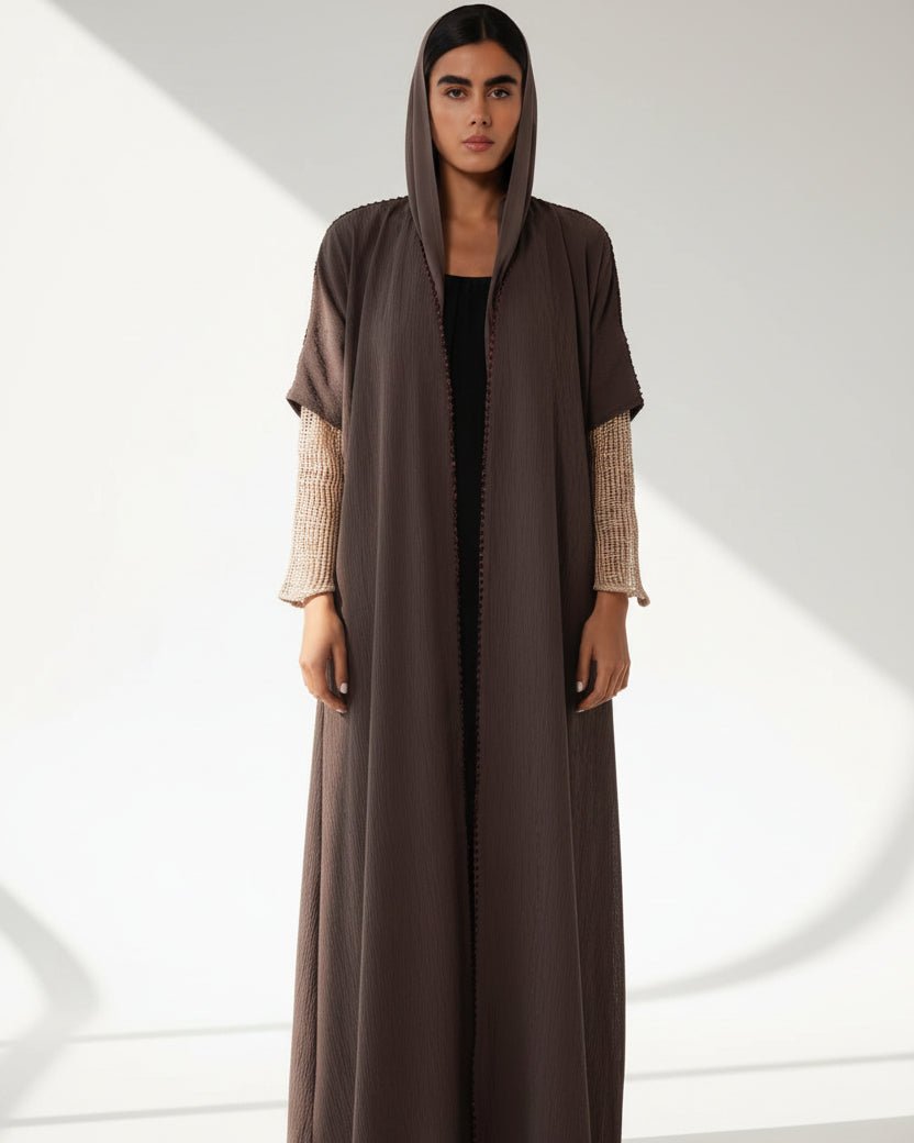BOHO MESH BR ABAYA - THHABAH - MIRA Y MANO