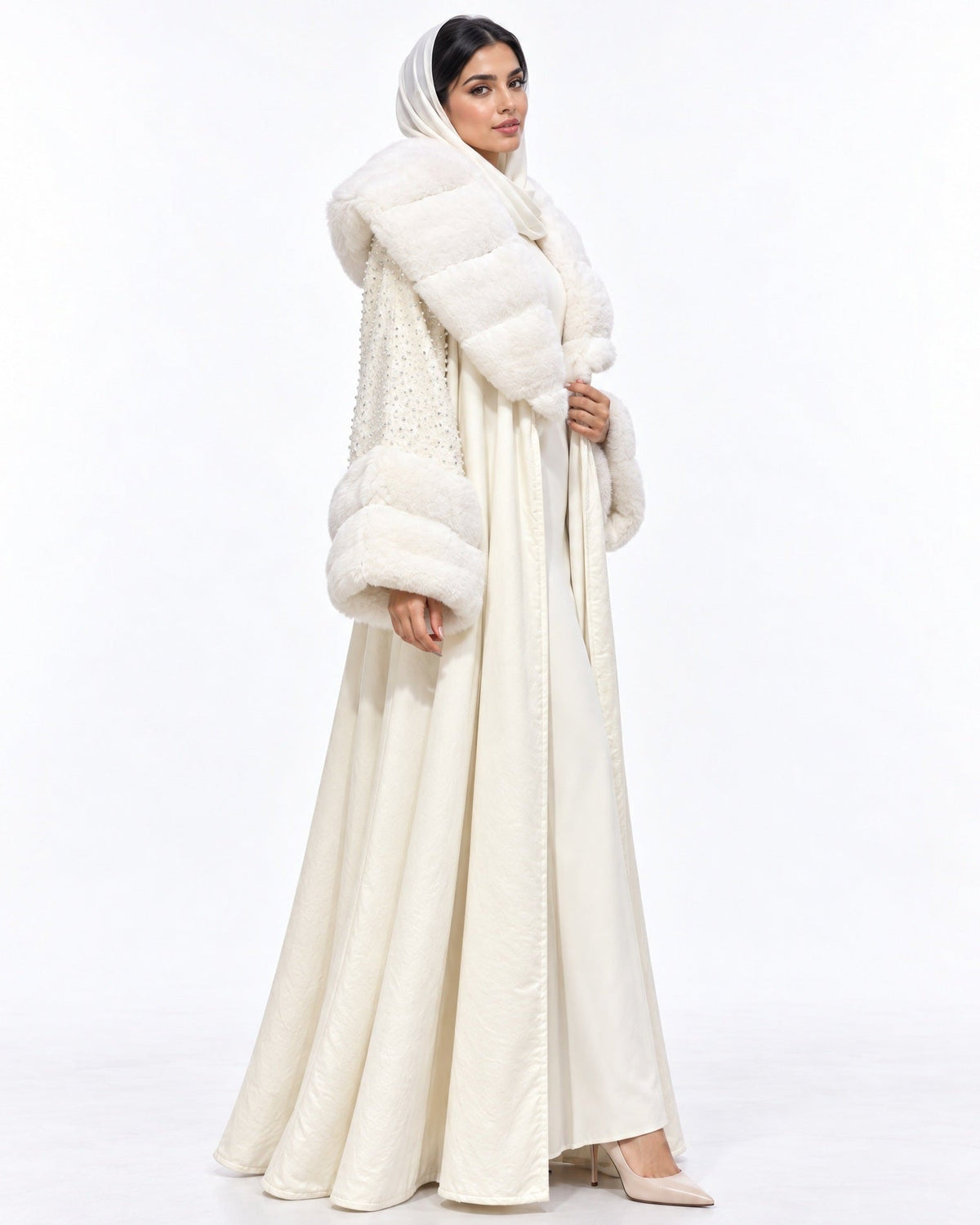 WRD1FW FARWA - WARDAH ABAYA - MIRA Y MANO