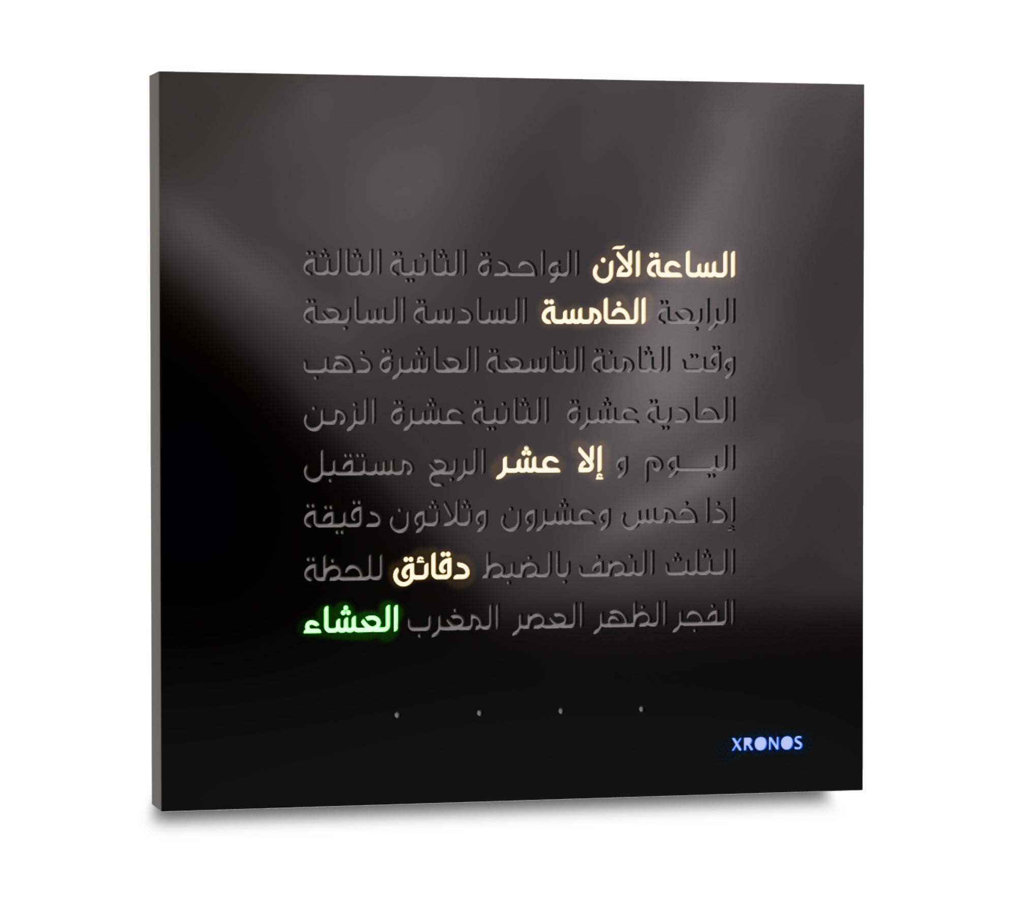 XR001 CLOCKS - XRONOS CLOCKS - MIRA Y MANO