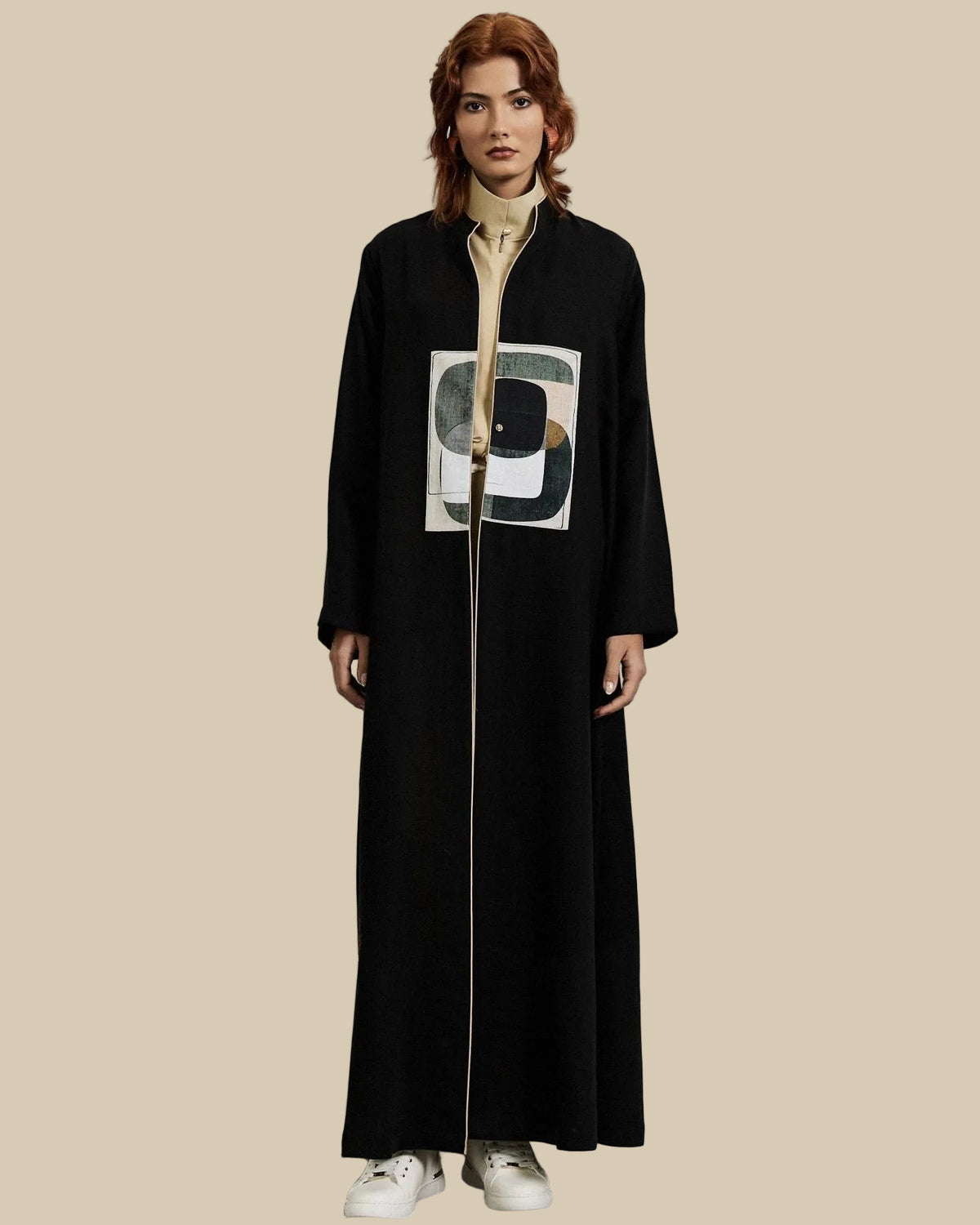 CODE - 0385 ABAYA - ZAH DESIGN - MIRA Y MANO