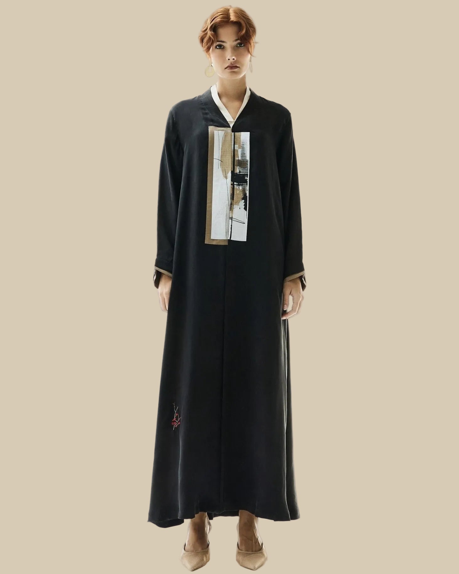 CODE - 0386 ABAYA - ZAH DESIGN - MIRA Y MANO