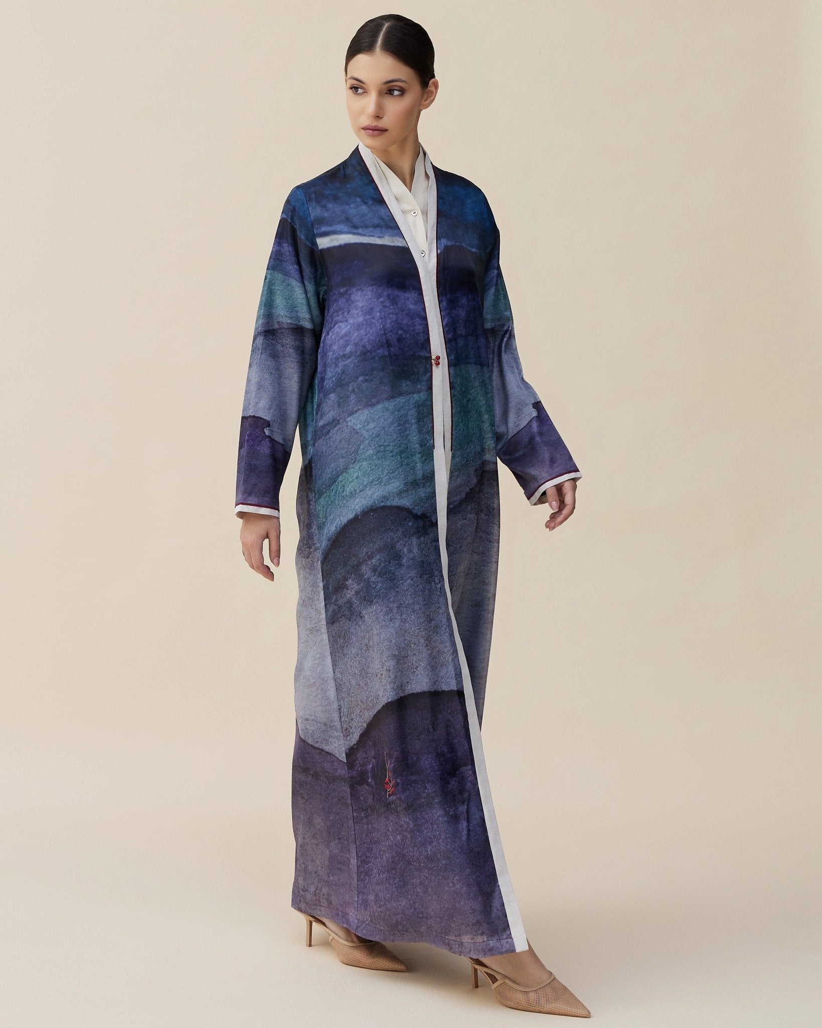 CODE-0407 ABAYA - ZAH DESIGN - MIRA Y MANO
