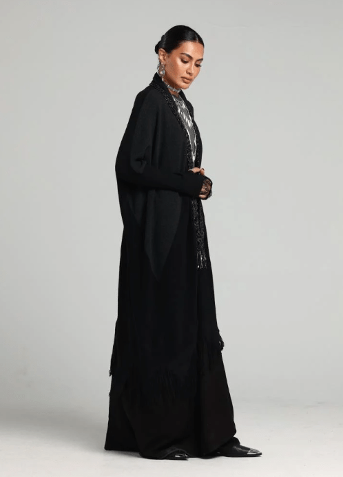 BLACK SIGNATURE ABAYA - ZIYA - MIRA Y MANO
