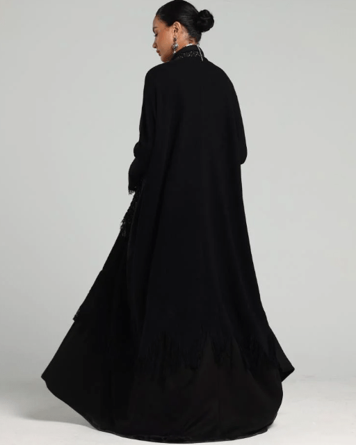 BLACK SIGNATURE ABAYA - ZIYA - MIRA Y MANO