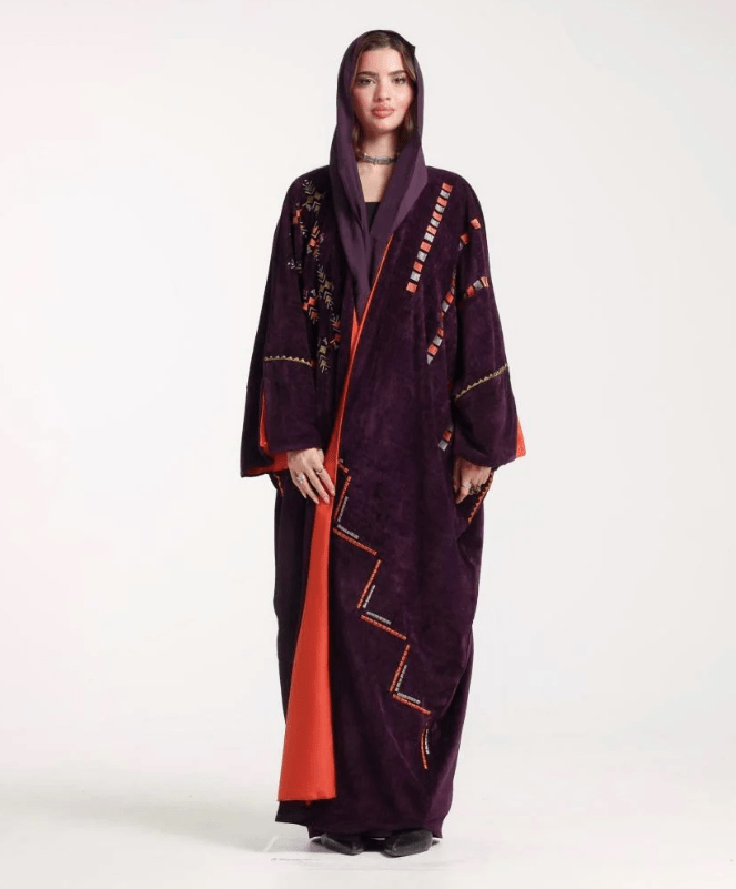 INDIGO ABAYA - ZIYA - MIRA Y MANO