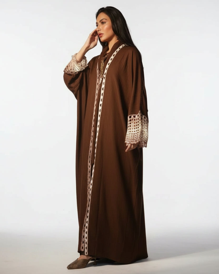 MOCHA ABAYAS - ZIYA - MIRA Y MANO