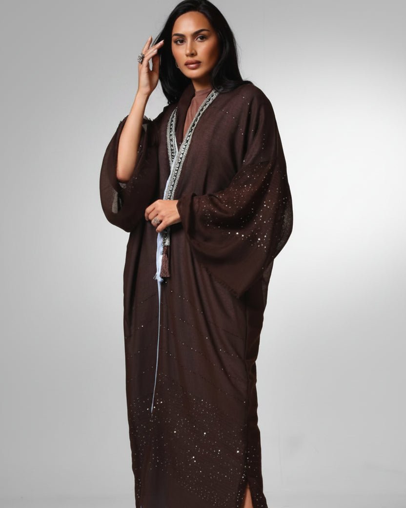 SEPIA ABAYA - ZIYA - MIRA Y MANO