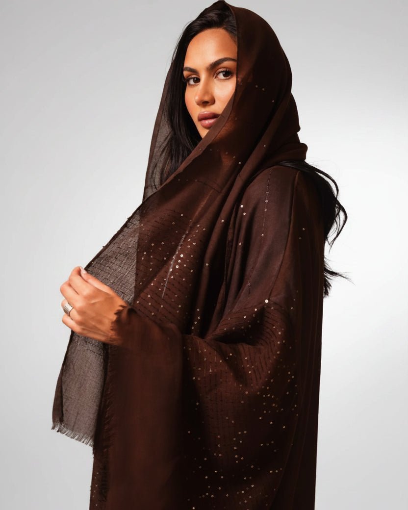 SEPIA ABAYA - ZIYA - MIRA Y MANO