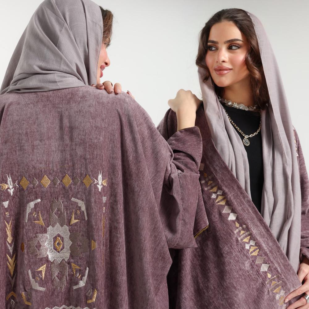 VELOUR ABAYA - ZIYA - MIRA Y MANO