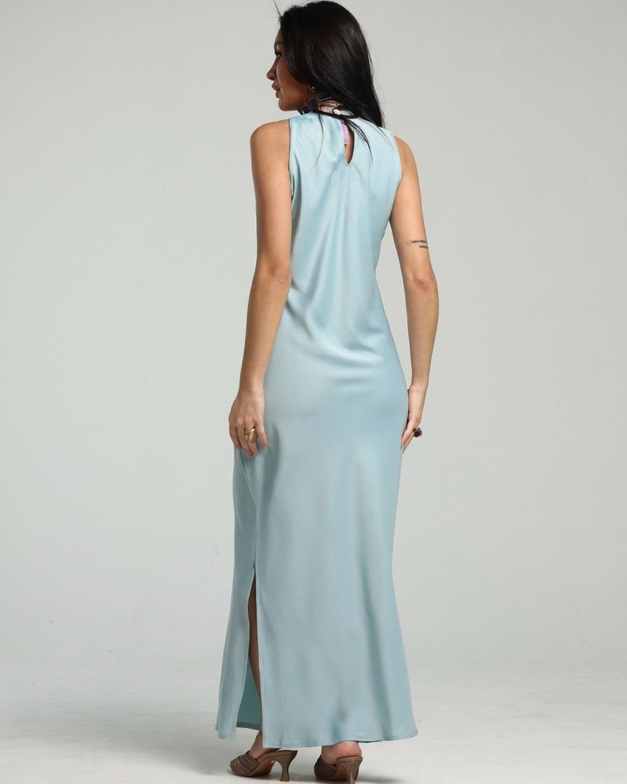 ZIYA LIGHT BLUE DRESS - ZIYA - MIRA Y MANO