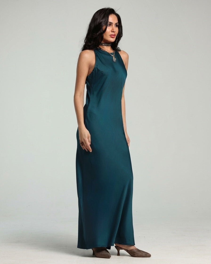 ZIYA TEAL DRESS - ZIYA - MIRA Y MANO