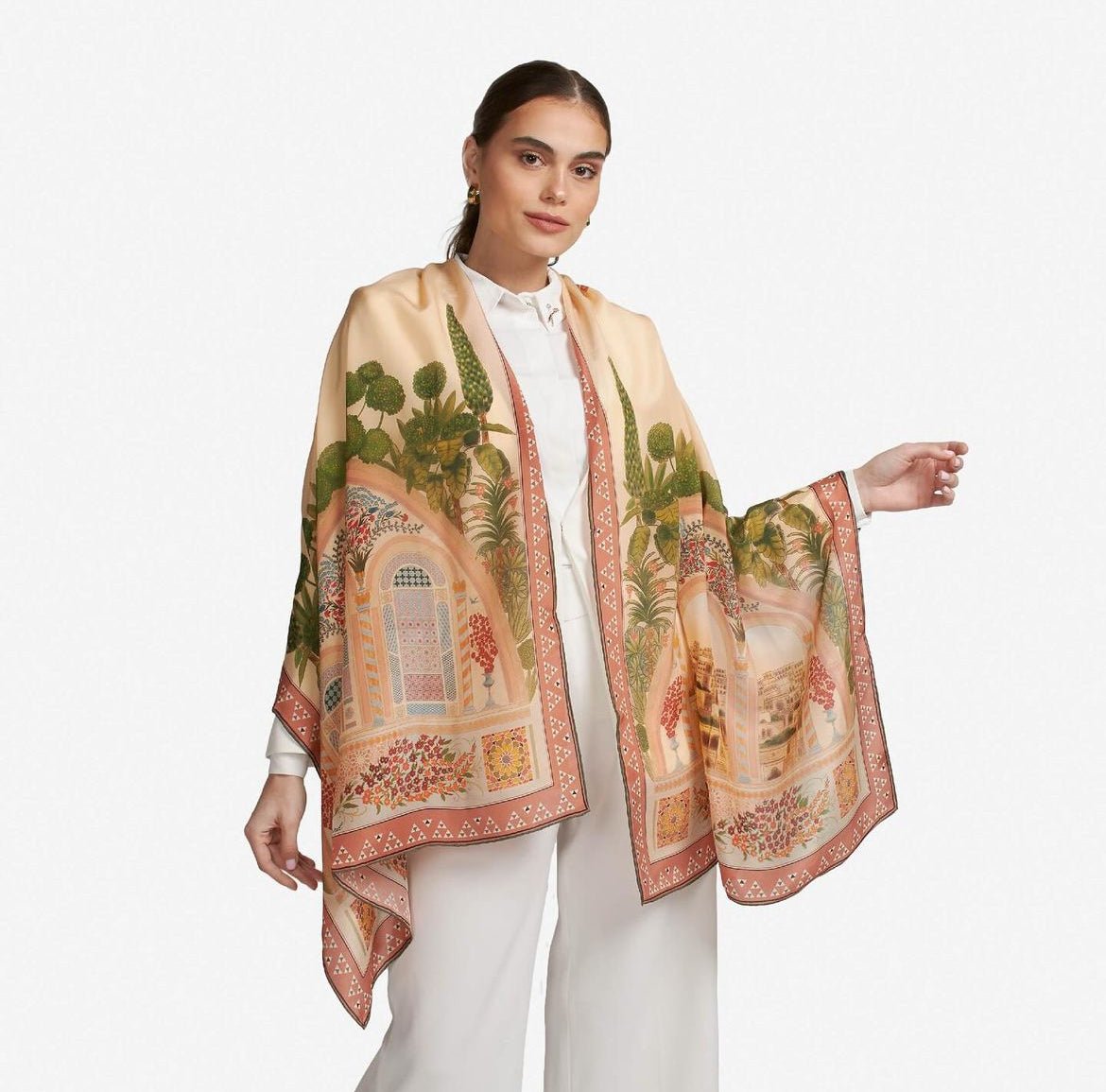 PS1005 MANDALOUN - FOULARD - MIRA Y MANO