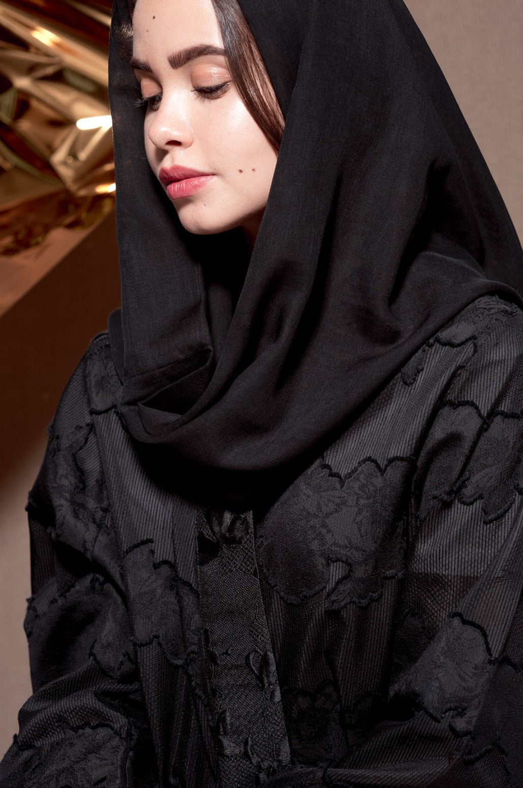 VOILE SNOOD BLACK - HAALINC. - MIRA Y MANO