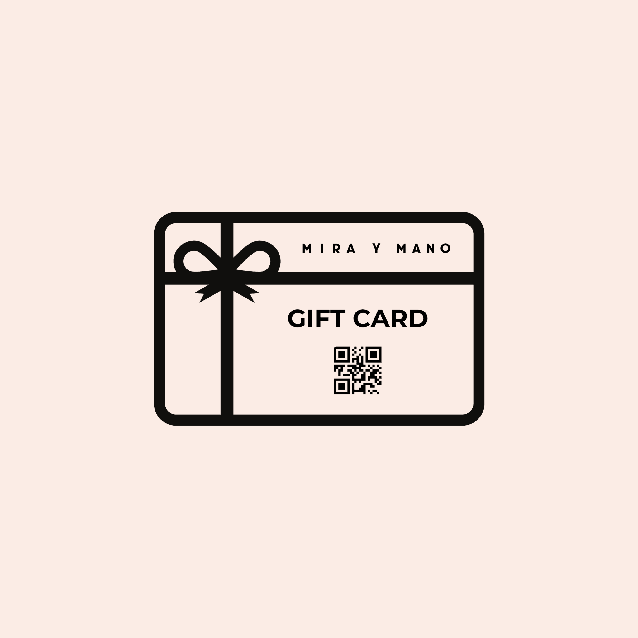 GIFT CARD - MIRA Y MANO - MIRA Y MANO