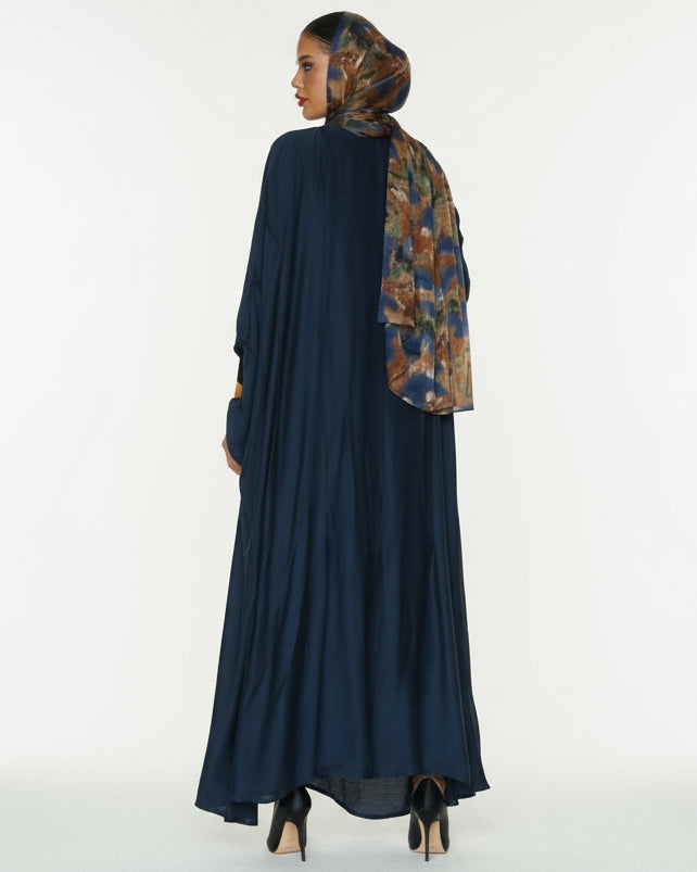 SS23QA0016M-H - QATARIA ABAYA - MIRA Y MANO