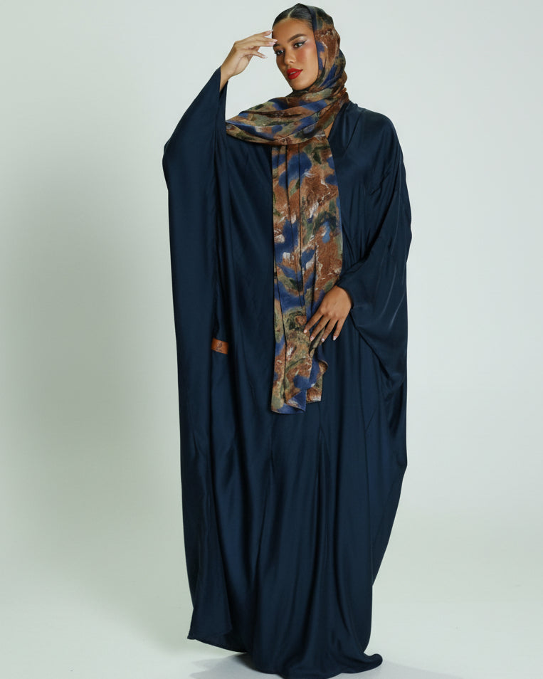 SS23QA0016M-H - QATARIA ABAYA - MIRA Y MANO