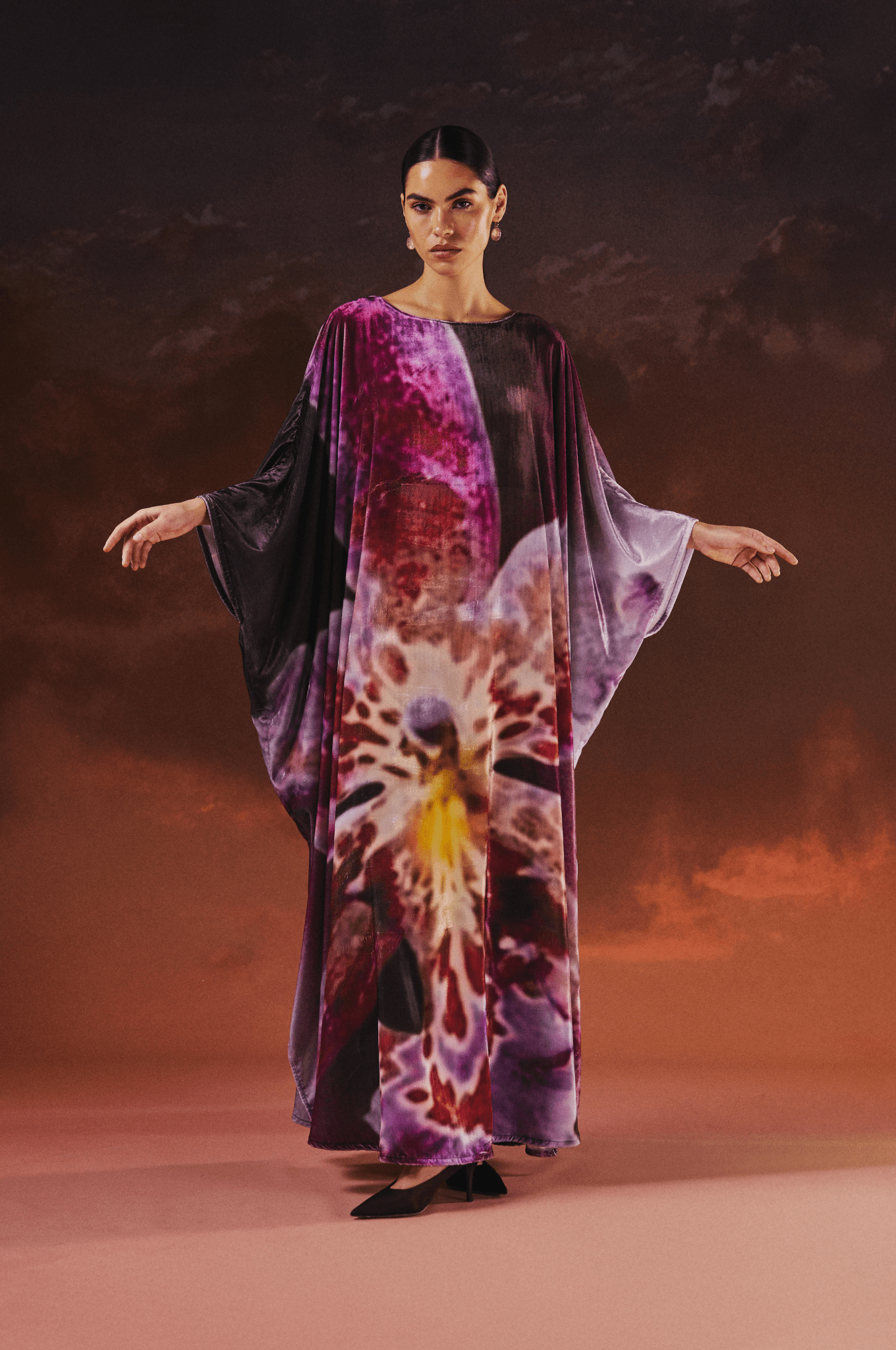 NEA FUCHSIA KAFTAN - 1309 - MIRA Y MANO
