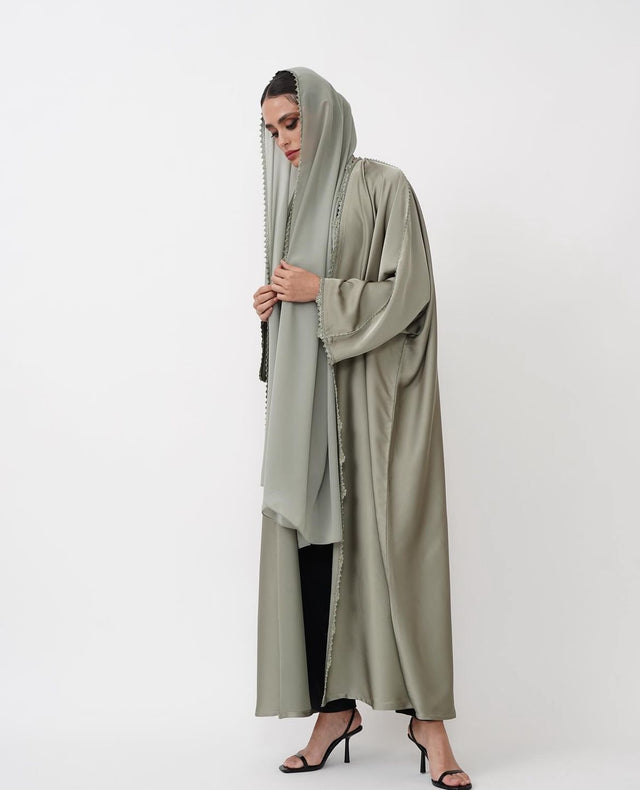 ST-246-GY ABAYA