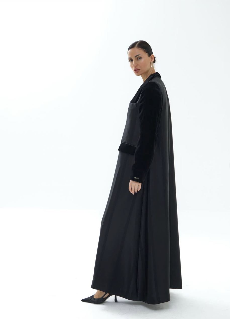 LE005-BK ABAYA SET
