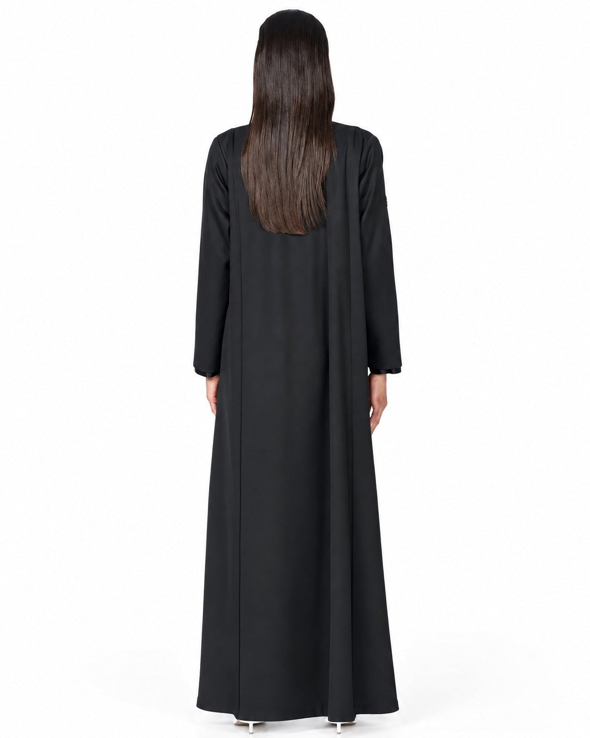 MS6-111 - Black Crepe Abaya