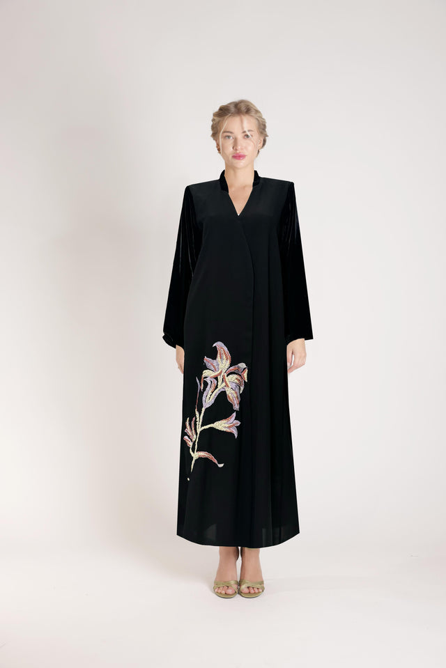 LA0974-BK ABAYA