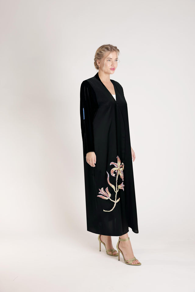 LA0974-BK ABAYA