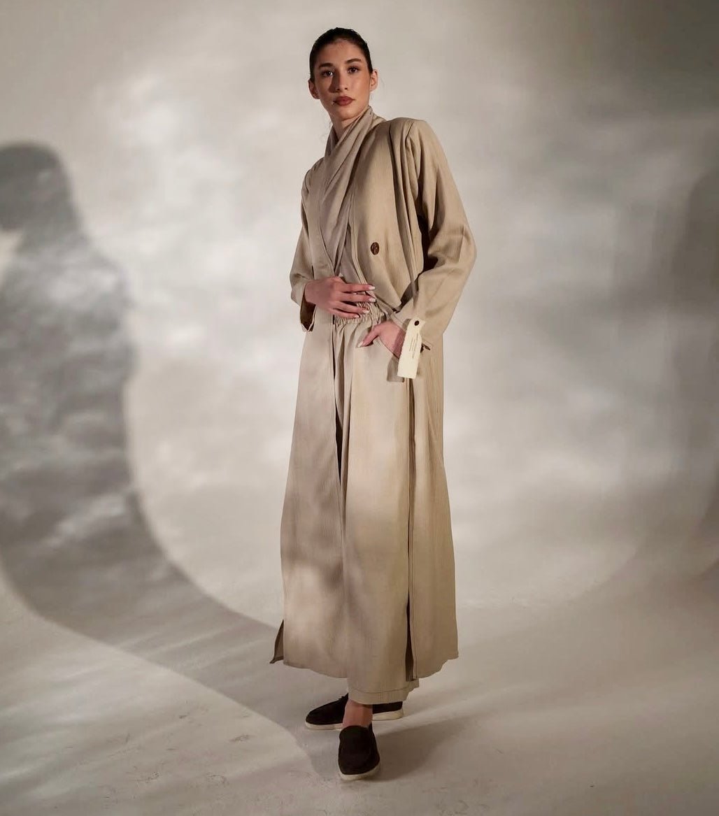 SE0E - B ABAYA SET - ABAYATI COLLECTION - MIRA Y MANO