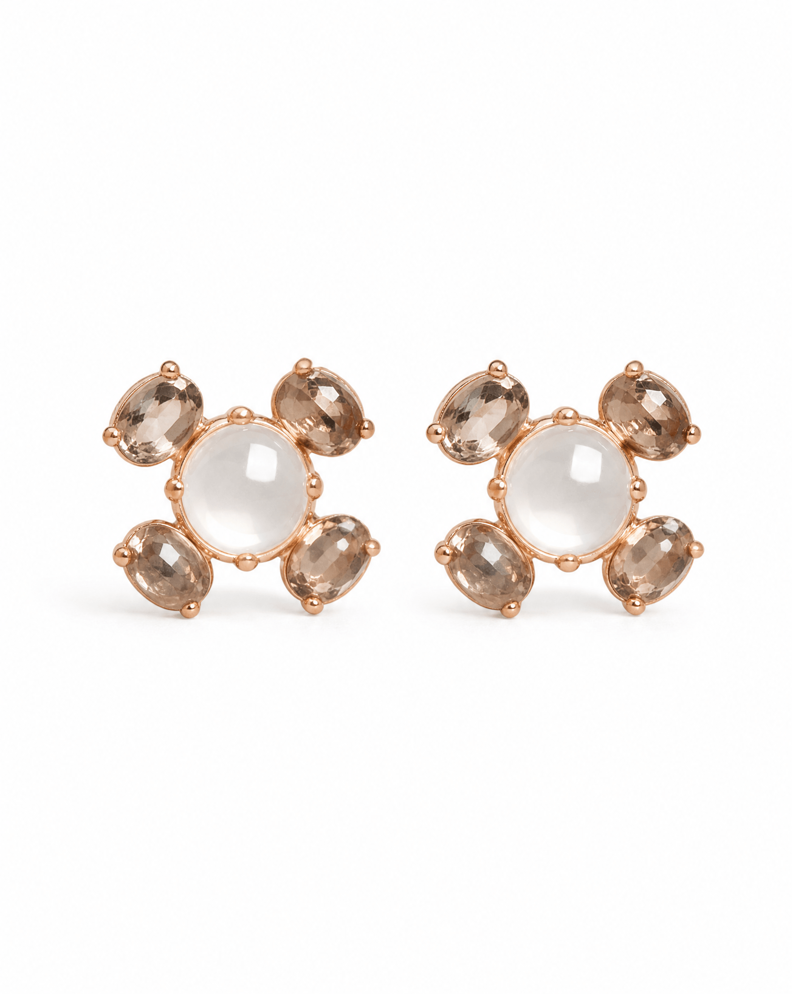 E012-PK EARRINGS - AFFLUENT BY MAI - MIRA Y MANO