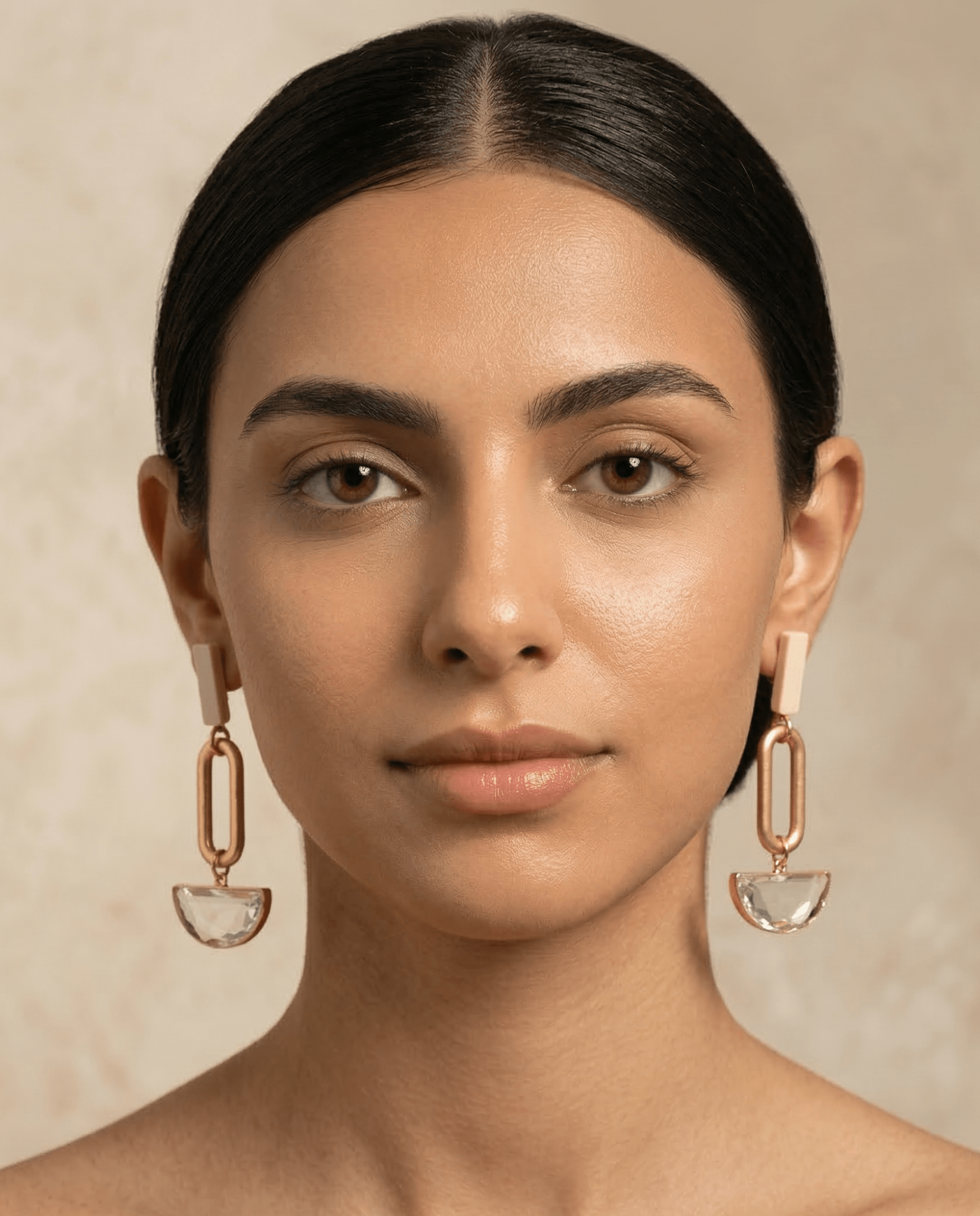E026 - CR EARRINGS - AFFLUENT BY MAI - MIRA Y MANO