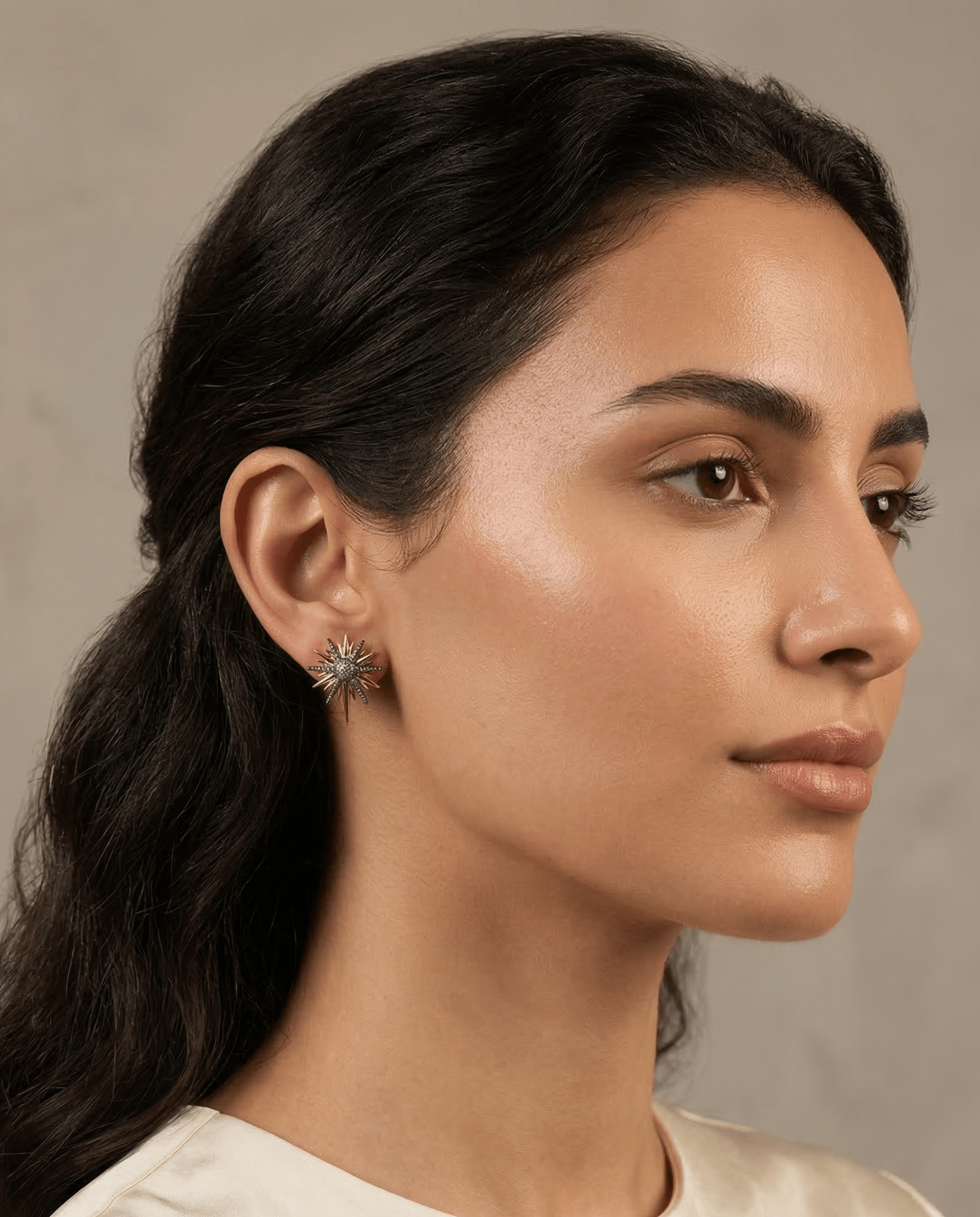 E027 - ML EARRINGS - AFFLUENT BY MAI - MIRA Y MANO