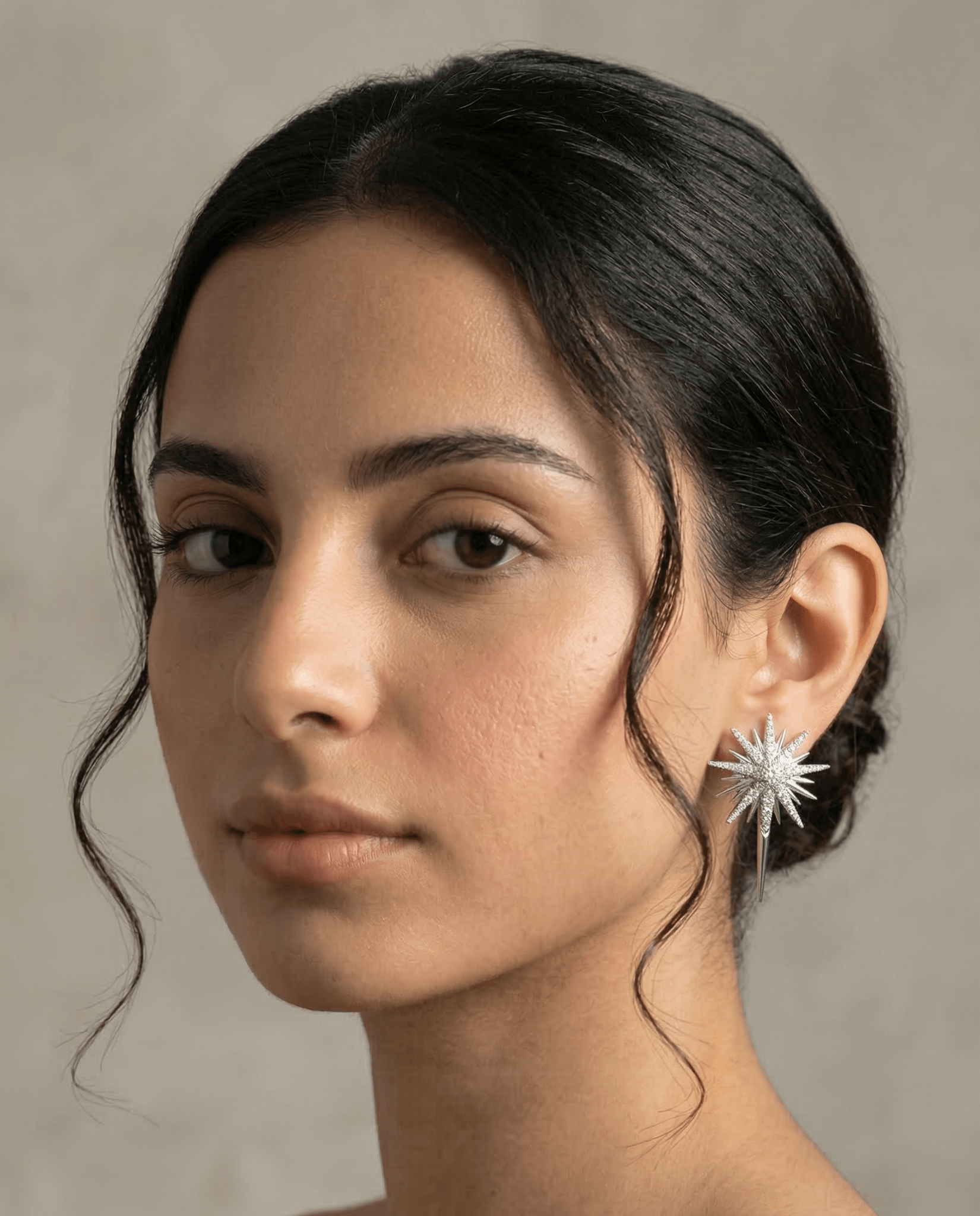 E027 - SL EARRINGS - AFFLUENT BY MAI - MIRA Y MANO