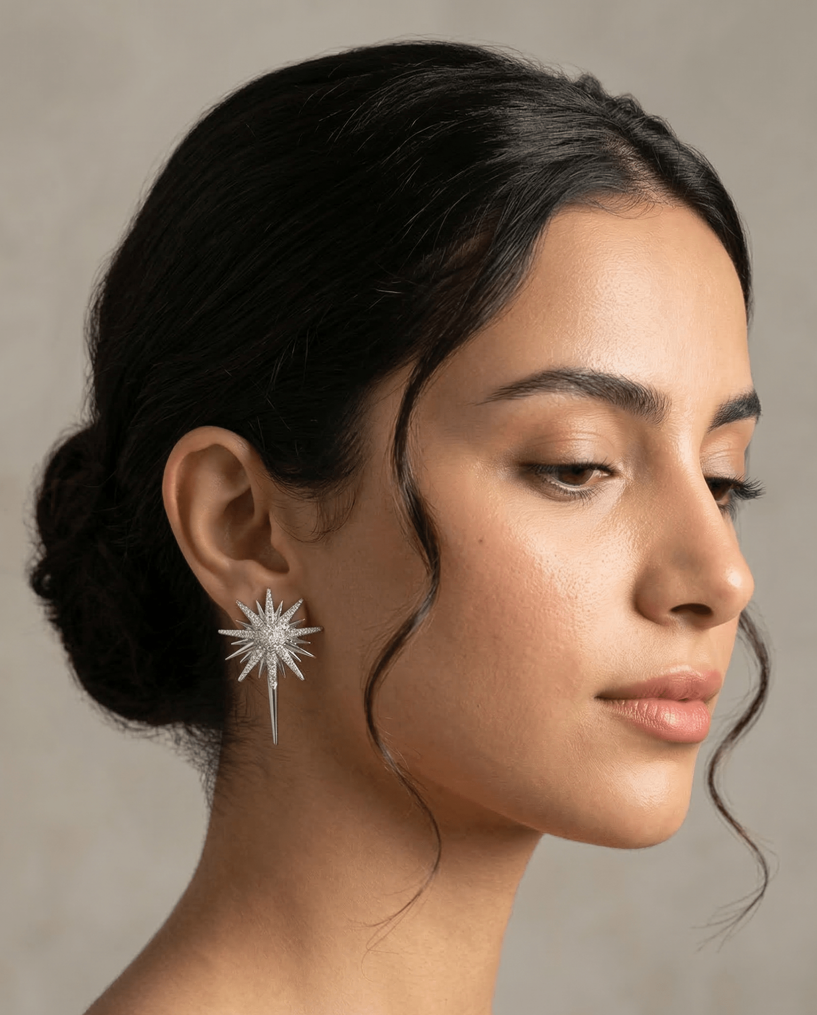 E027 - SL EARRINGS - AFFLUENT BY MAI - MIRA Y MANO