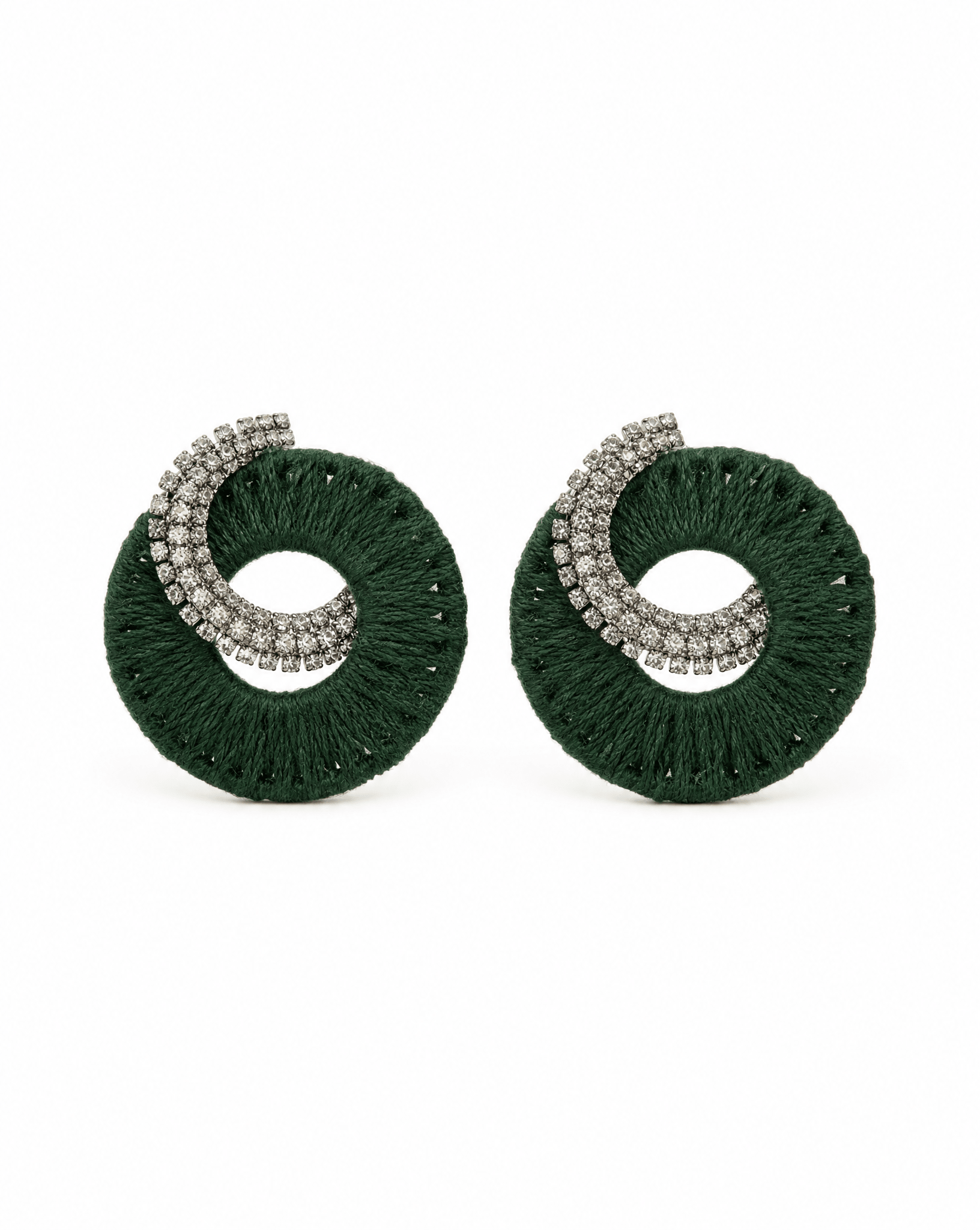 E04-GR EARRINGS - AFFLUENT BY MAI - MIRA Y MANO