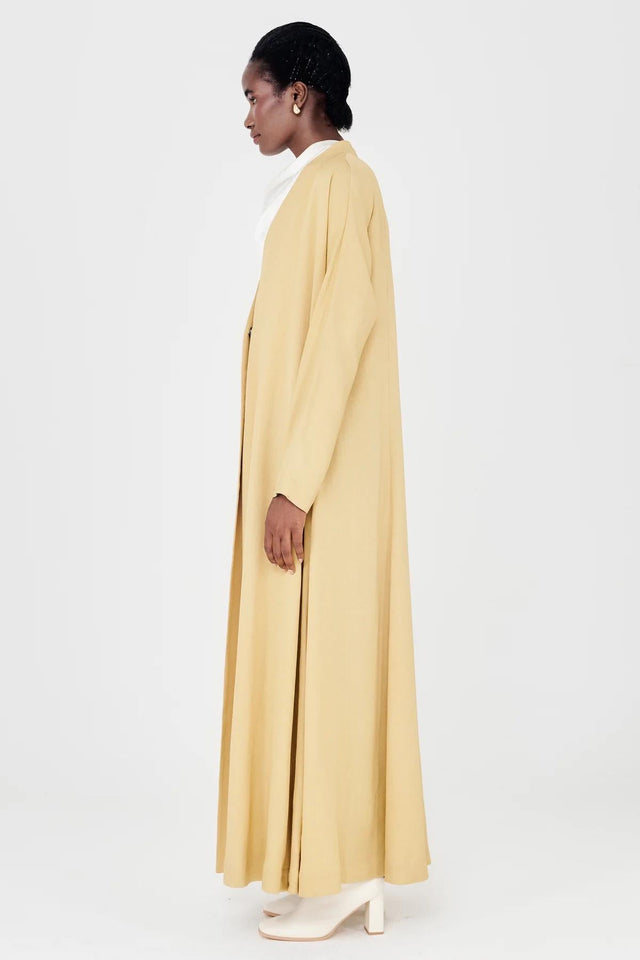 HEYAM - YEL0013 ABAYA - AISIL - MIRA Y MANO