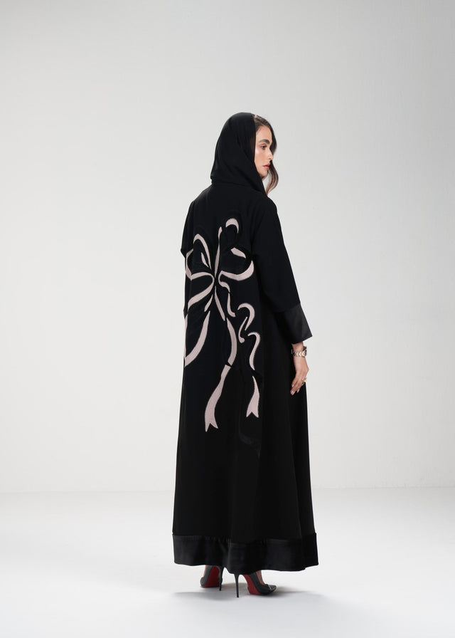 404 ABAYA SET - AL ASWAD - MIRA Y MANO