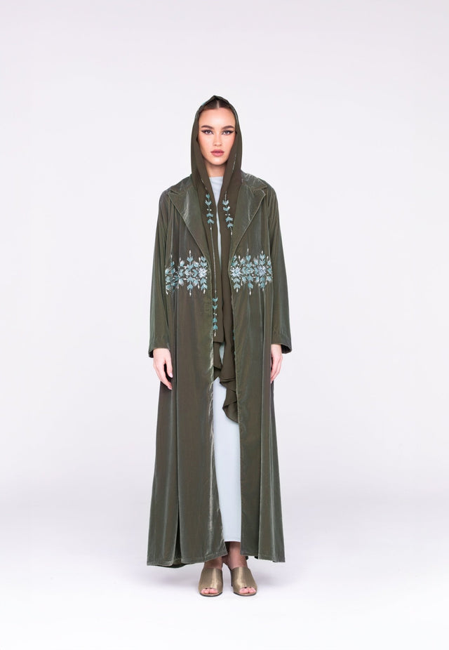 ADL0018 ABAYA - ALDUKAN - MIRA Y MANO