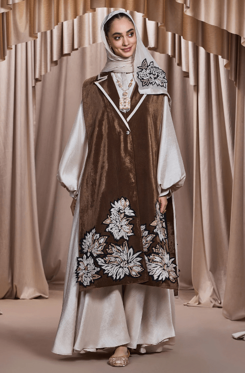 AIMAN ABAYA SET - AMORE MIO BY HITU - MIRA Y MANO