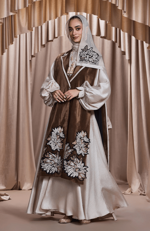 AIMAN ABAYA SET - AMORE MIO BY HITU - MIRA Y MANO