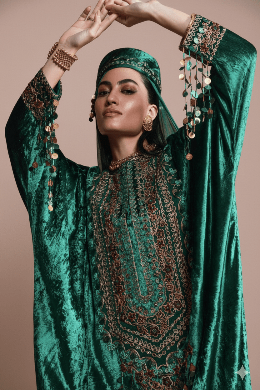 ASMAUL KAFTAN - AMORE MIO BY HITU - MIRA Y MANO