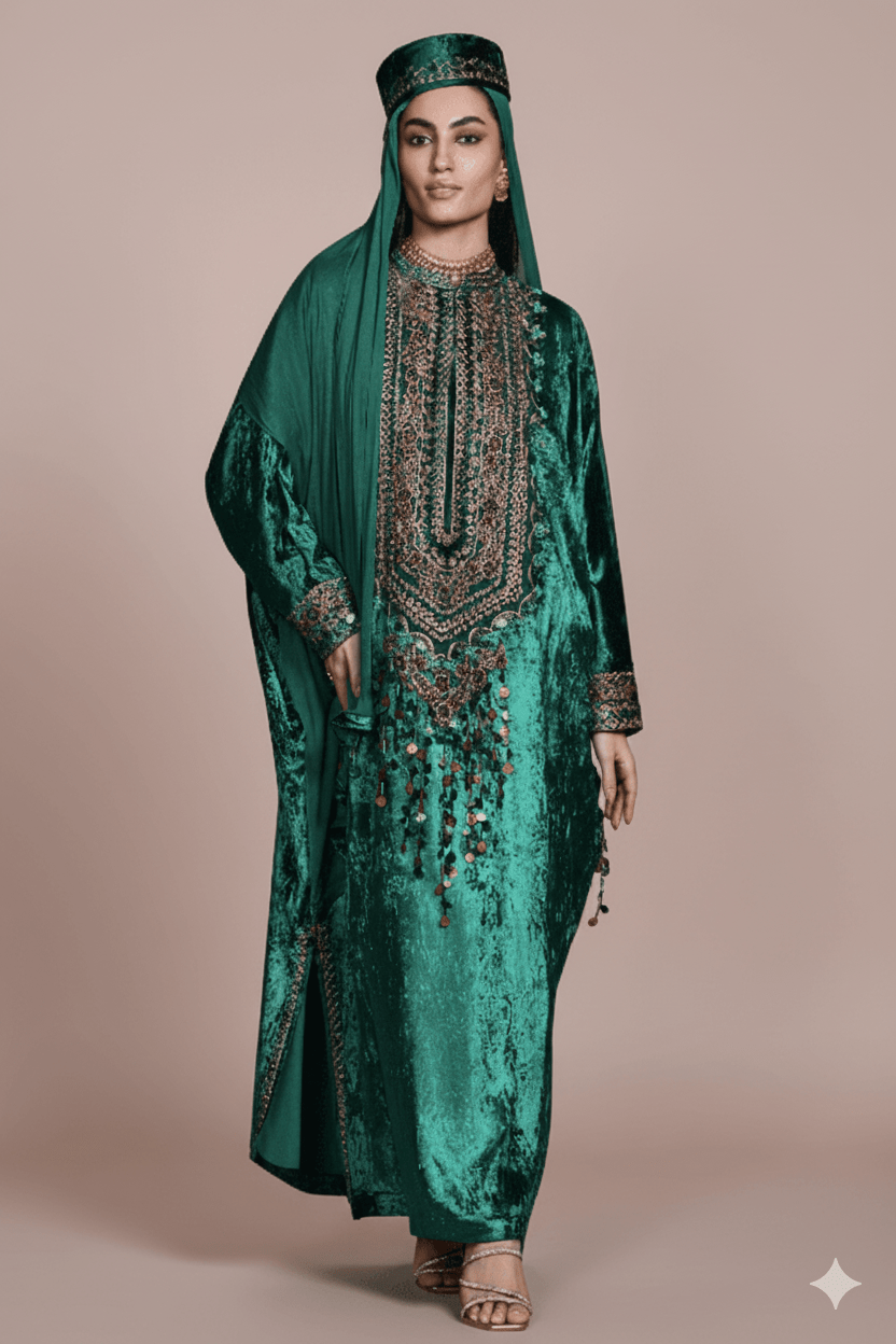 ASMAUL KAFTAN - AMORE MIO BY HITU - MIRA Y MANO