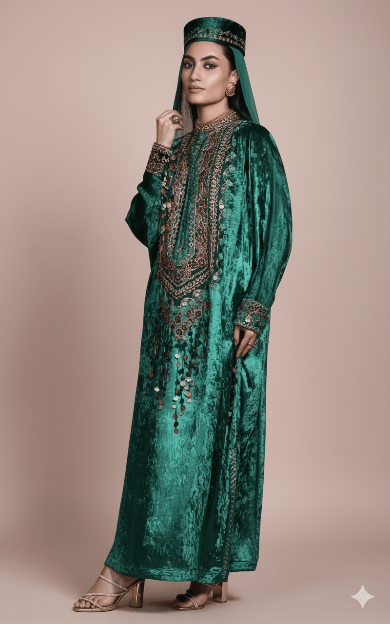 ASMAUL KAFTAN - AMORE MIO BY HITU - MIRA Y MANO