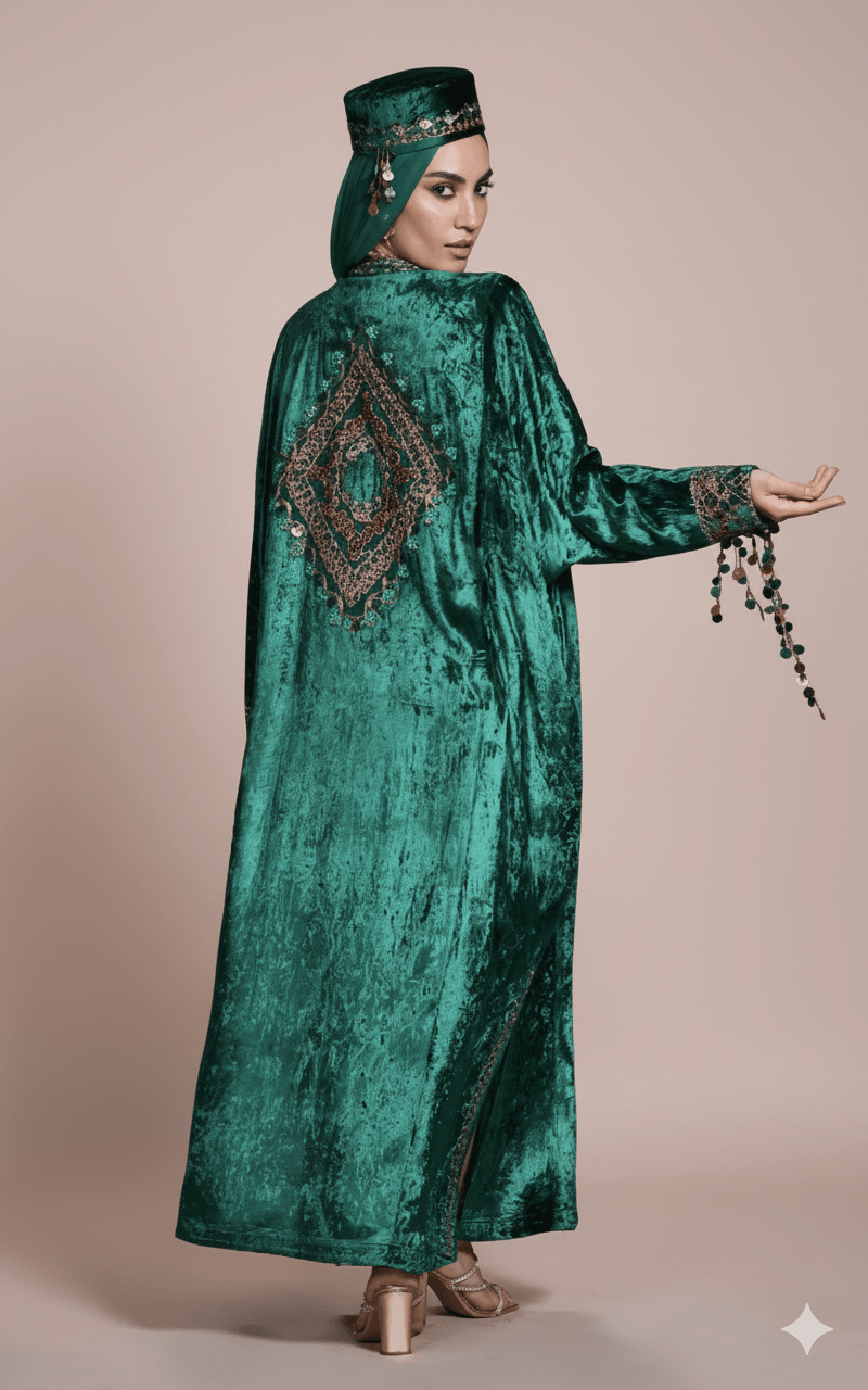 ASMAUL KAFTAN - AMORE MIO BY HITU - MIRA Y MANO