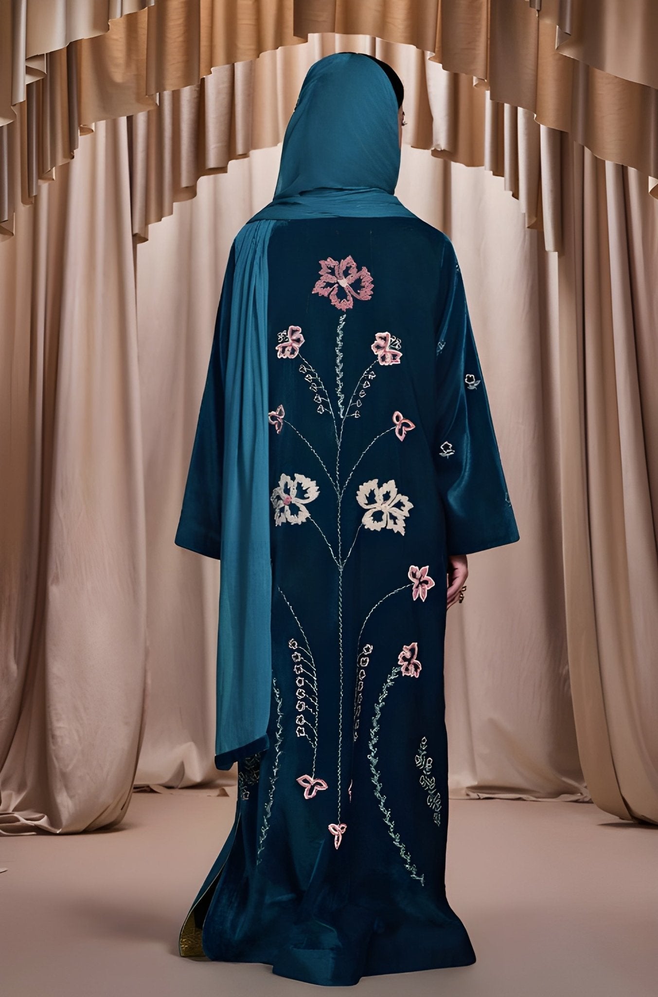 EMIRA ABAYA SET - AMORE MIO BY HITU - MIRA Y MANO