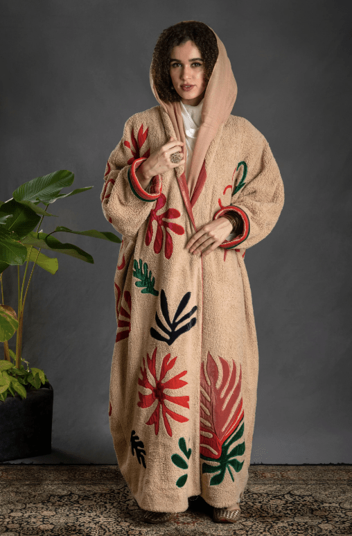 GHINA ABAYA - AMORE MIO BY HITU - MIRA Y MANO