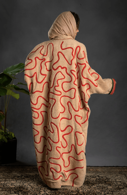 GHINA ABAYA - AMORE MIO BY HITU - MIRA Y MANO